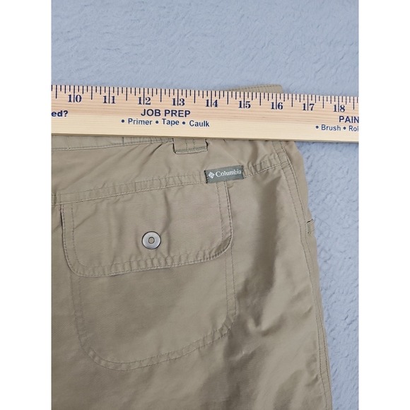 Columbia Cargo Shorts Women's Medium Brown 3.5" Inseam Hiking Outdoor Casual - Picture 7 of 7